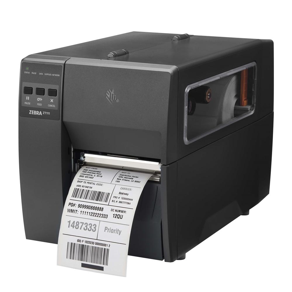 ZebraZT111 300dpi + CutterLabel Printer