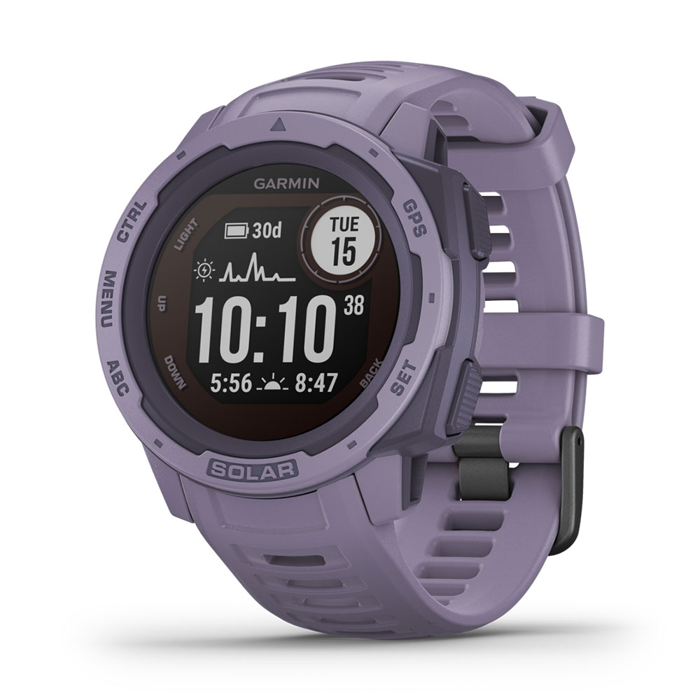 Garmin Instinct Solar Orchid watch 010-02293-12