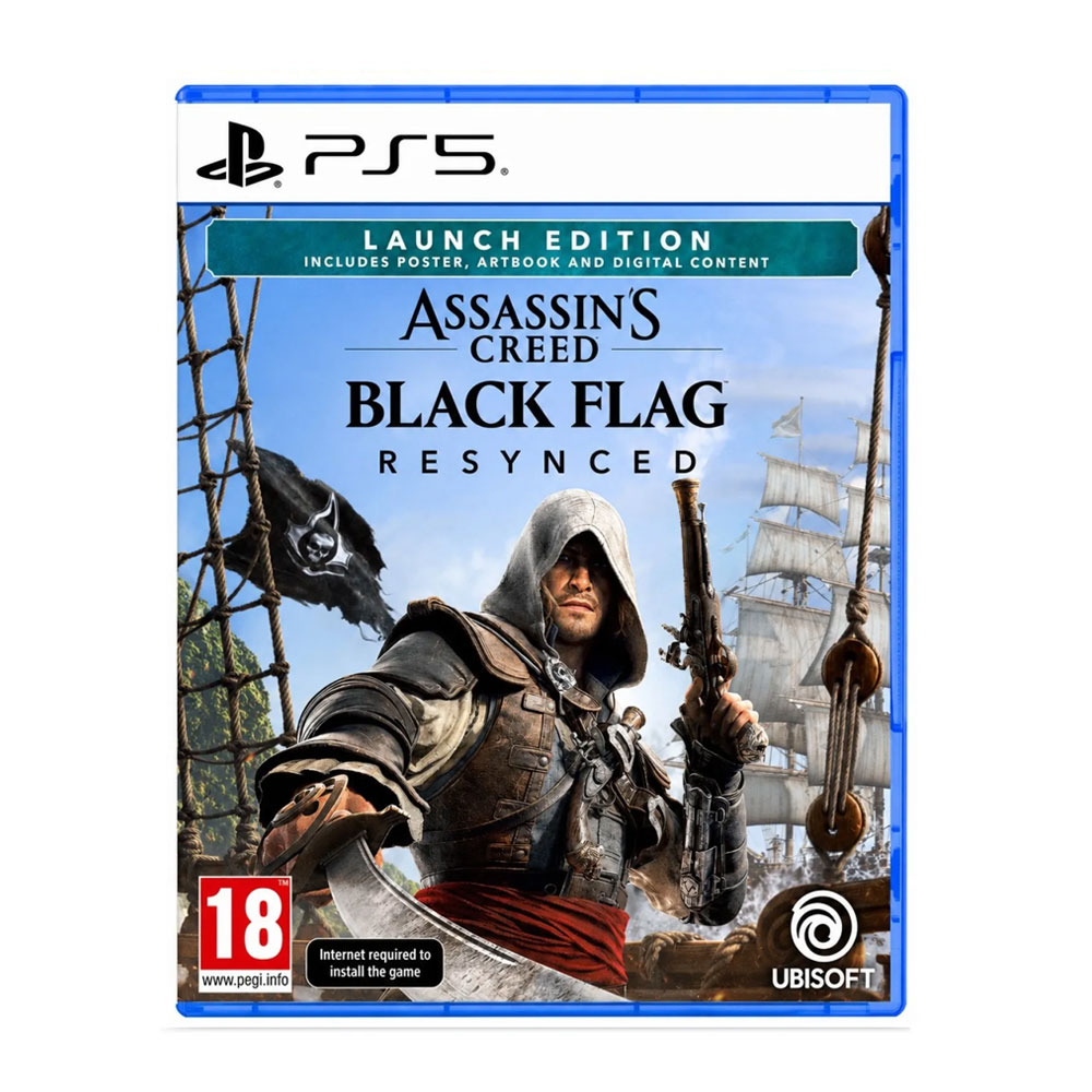 SONY Assassin’s Creed Black Flag Resynced PlayStation 5 GAME DISC