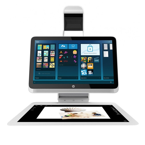 HP Sprout with 3D Scanner i7 8GB 1TB+8GB SSD 23 inch Touch All-in-One PC