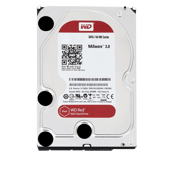 Western Digital Red Internal Hard Drive - 6TB