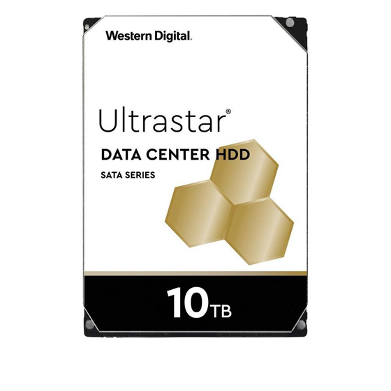 Western Digital 0F27606 Ultrastar DC HC510 Cache Data Center Internal Hard Drive - 10TB