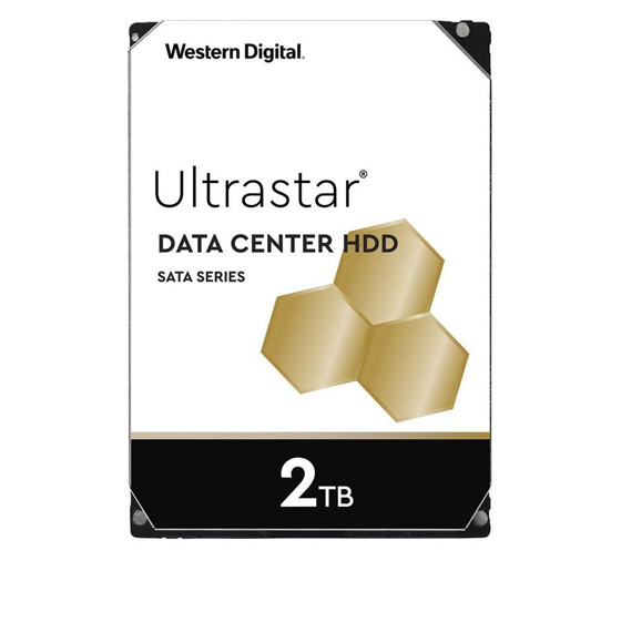 Western Digital 1W10002 Ultrastar DC HA210 Cache Data Center Internal Hard Drive - 2TB
