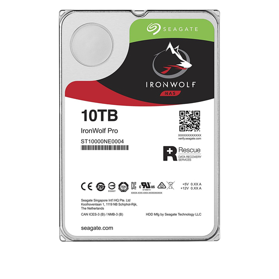 Seagate IronWolf Pro ST10000NE0004 Internal Hard Drive - 10TB
