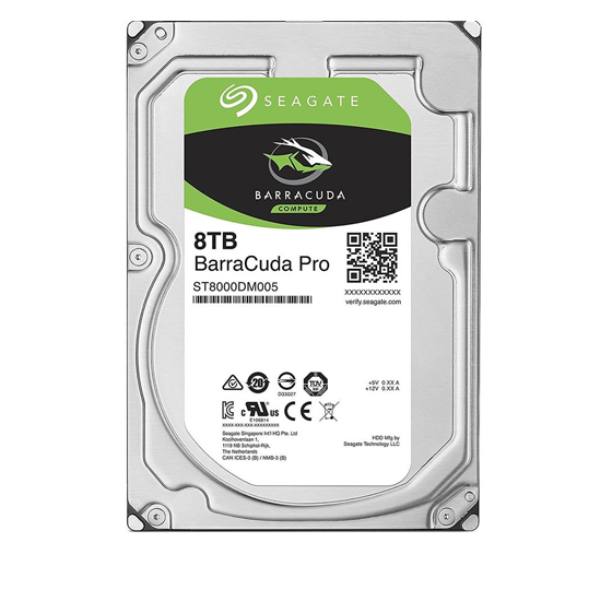 Seagate BarraCuda Pro ST8000DM005 Internal Hard Drive - 8TB