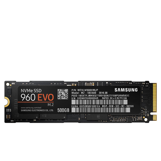 SAMSUNG 960 Evo Internal SSD Drive - 500GB