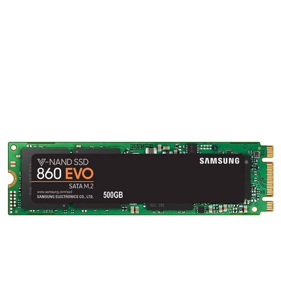 Samsung 860 Evo Internal SSD m.2 Drive - 500GB