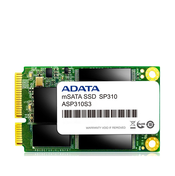 Adata Premier Pro SP310 SATA III 6Gb/s mSATA SSD Drive - 64GB