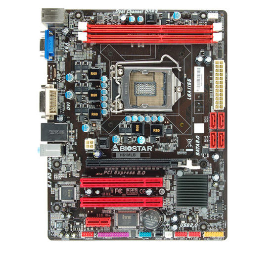BIOSTAR H61MLB Motherboard