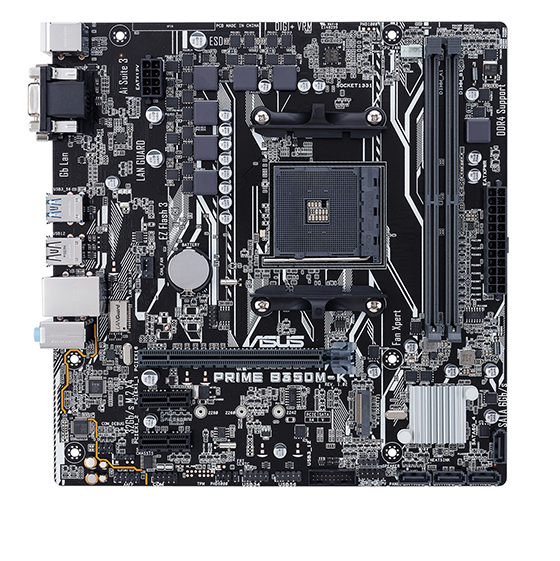 ASUS PRIME B350M-K Motherboard