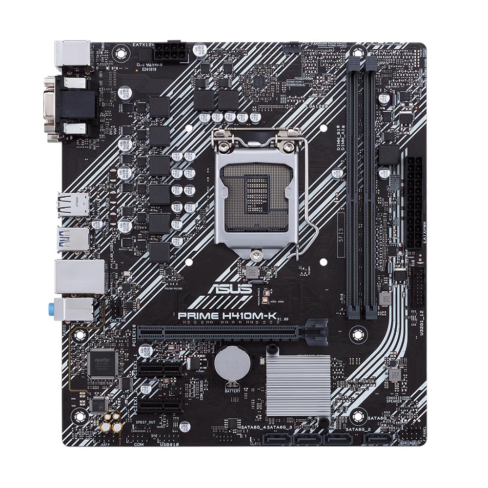 ASUS PRIME H410M-K LGA 1200 Motherboard