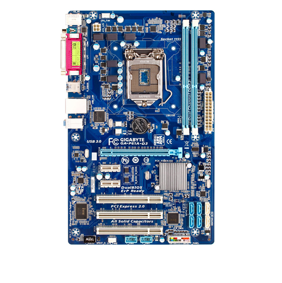 Gigabyte GA-P61A-D3 MotherBoard