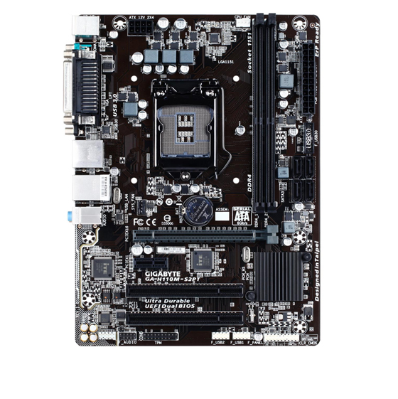 GIGABYTE GA-H110M-S2PT Motherboard