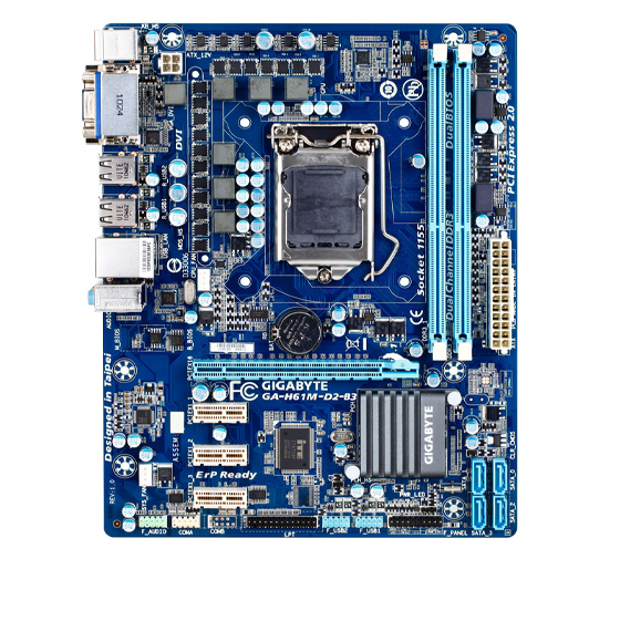 GigaByte H61M-D2-B3 Motherboard