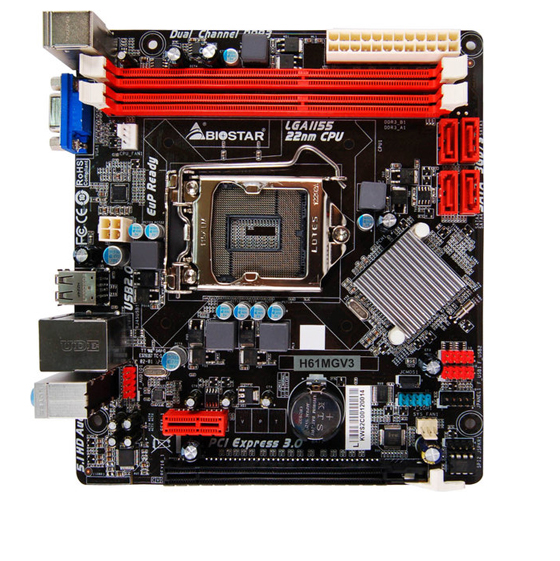 BIOSTAR H61MGV3 Motherboard