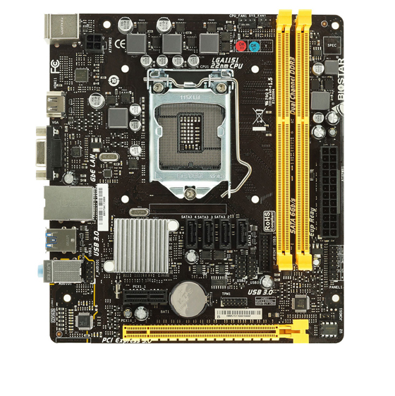BIOSTAR H110MHV3 Motherboard