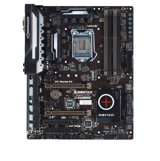 BIOSTAR GAMING Z170T Motherboard