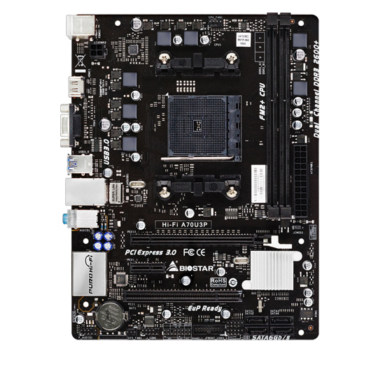 BIOSTAR Hi-Fi A70U3P Motherboard