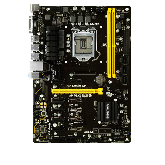 BIOSTAR TB250-BTC+ Motherboard
