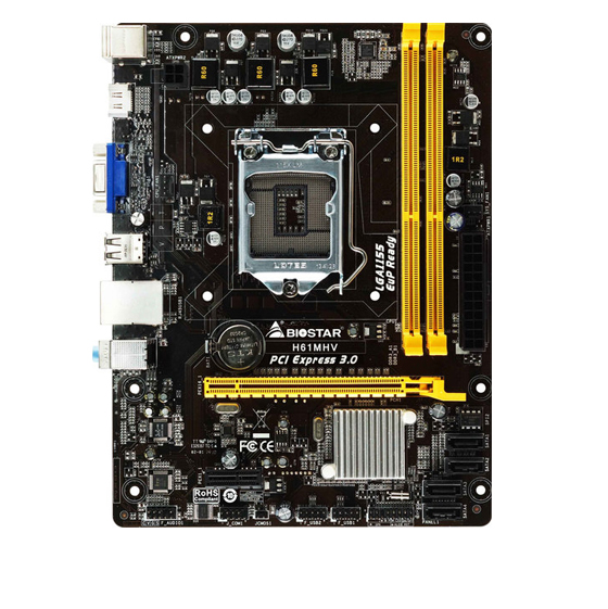 BIOSTAR H61MHV Motherboard