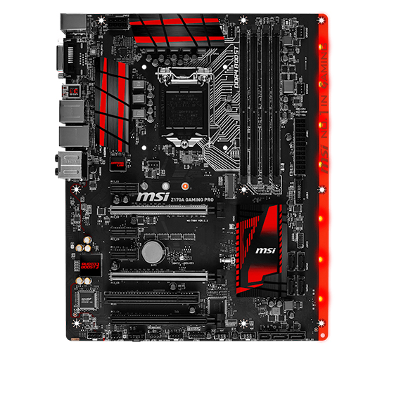 MSI Z170A Gaming Pro Motherboard