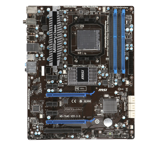 MSI 990FXA-GD65 Motherboard