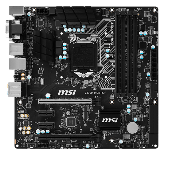 MSI Z170M MORTAR Motherboard