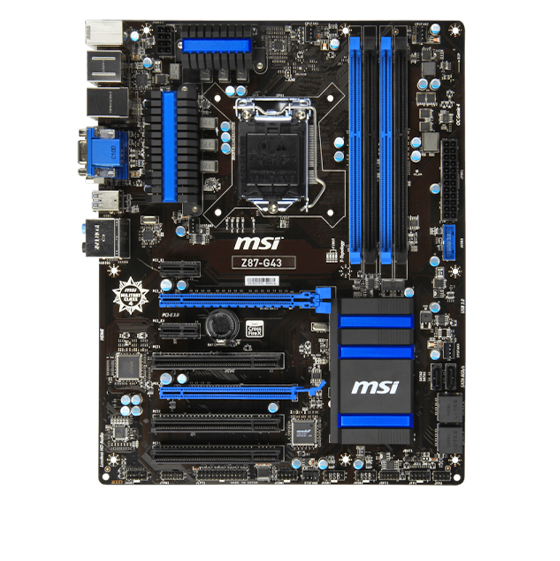 MSI Z87-G43 Motherboard