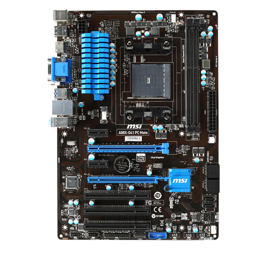 MSI A88X-G41 PC Mate Motherboard