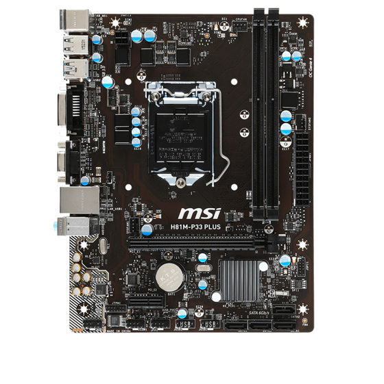 MSI H81M-P33 PLUS Motherboard