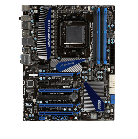 MSI 990FXA-GD80 Motherboard