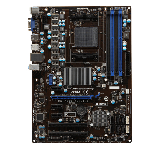 MSI 760GA-P43 Motherboard