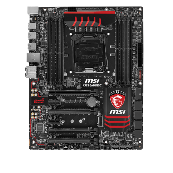 MSI X99S Gaming 7 Motherboard