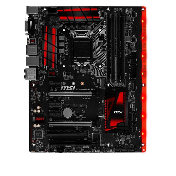 MSI Z170A Gaming Pro Motherboard