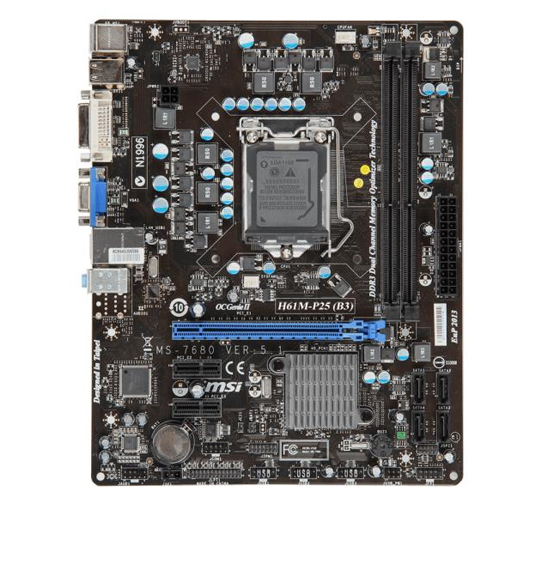 MSI H61M-P25 B3 Motherboard