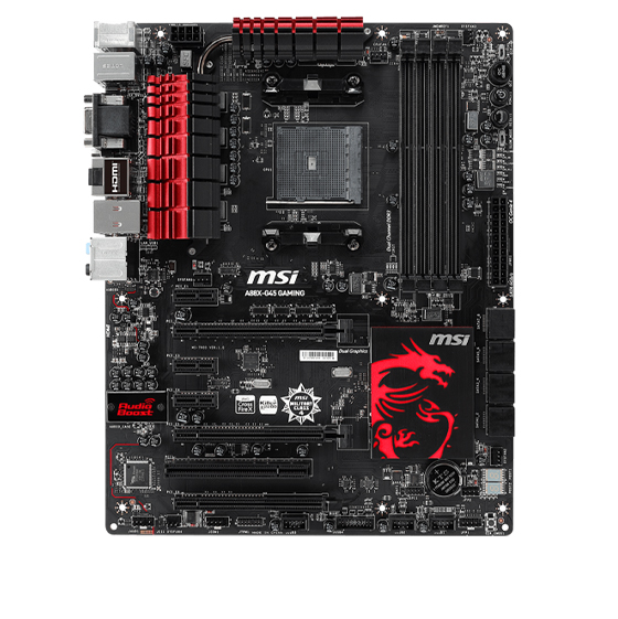 MSI A88X-G45 GAMING Motherboard