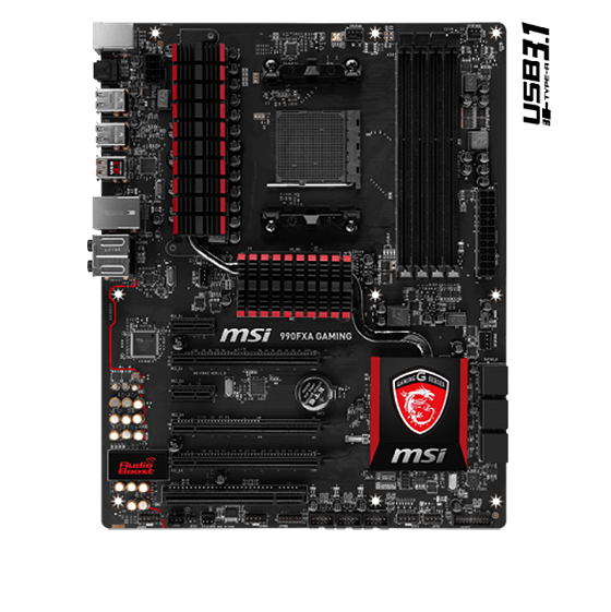 MSI 990FXA GAMING Motherboard