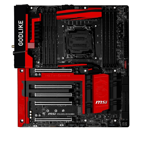 MSI X99A GODLIKE Gaming Motherboard