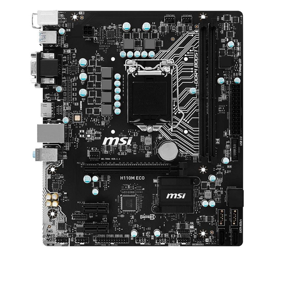 MSI H110M ECO Motherboard