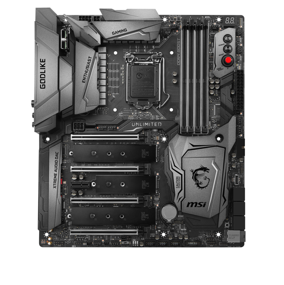 MSI Z370 GODLIKE GAMING Motherboard