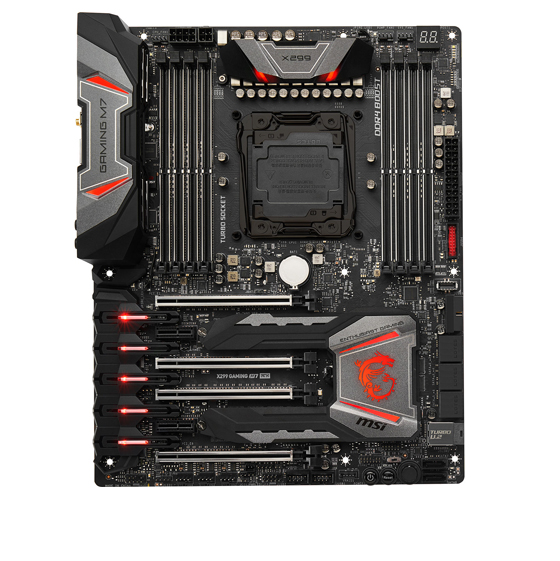 MSI X299 GAMING M7 ACK Motherboard
