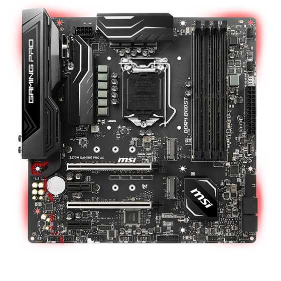 MSI Z370M GAMING PRO AC Motherboard