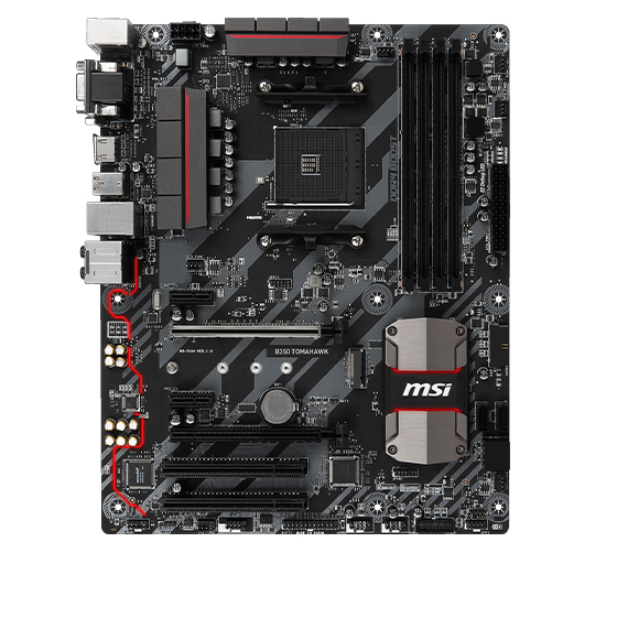 MSI B350 TOMAHAWK Motherboard