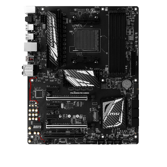 MSI 970A GAMING PRO CARBON Motherboard