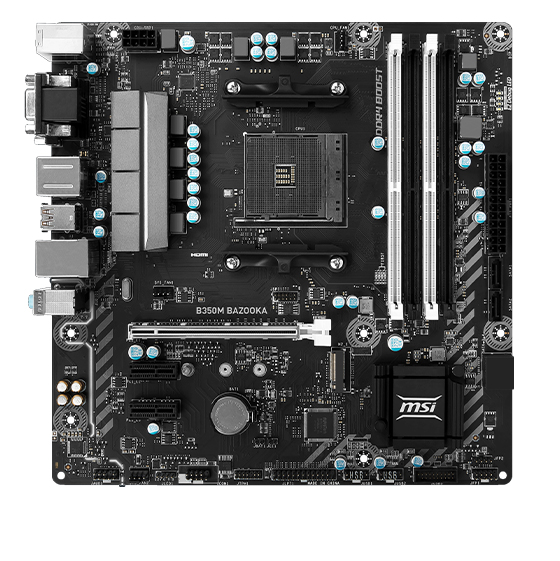 MSI A320M BAZOOKA Motherboard