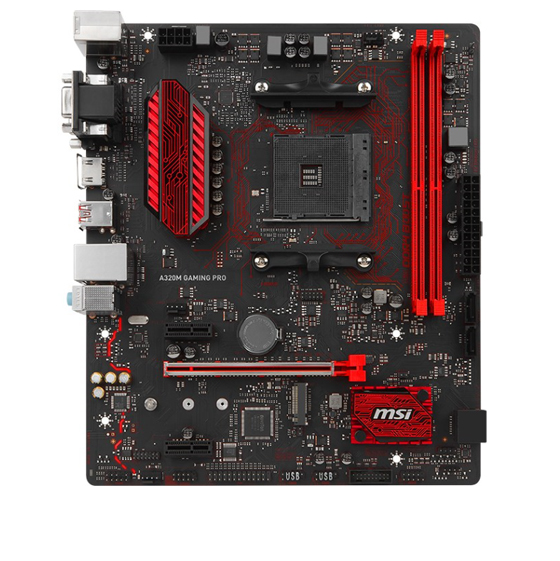 MSI A320M GAMING PRO Motherboard