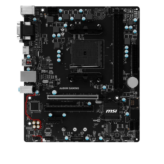 MSI A68HM GAMING Motherboard