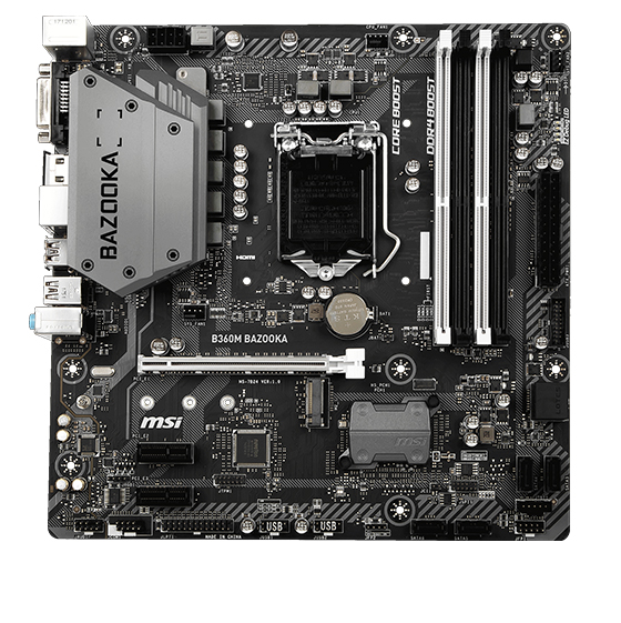 MSI B360M BAZOOKA Motherboard