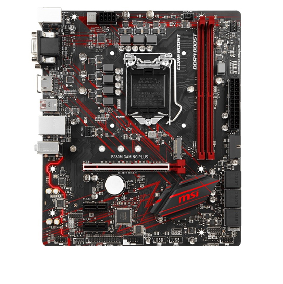 MSI B360M GAMING PLUS Motherboard