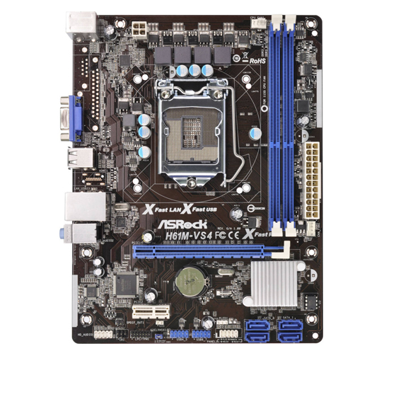 ASROCK H61M-VS4 Motherboard